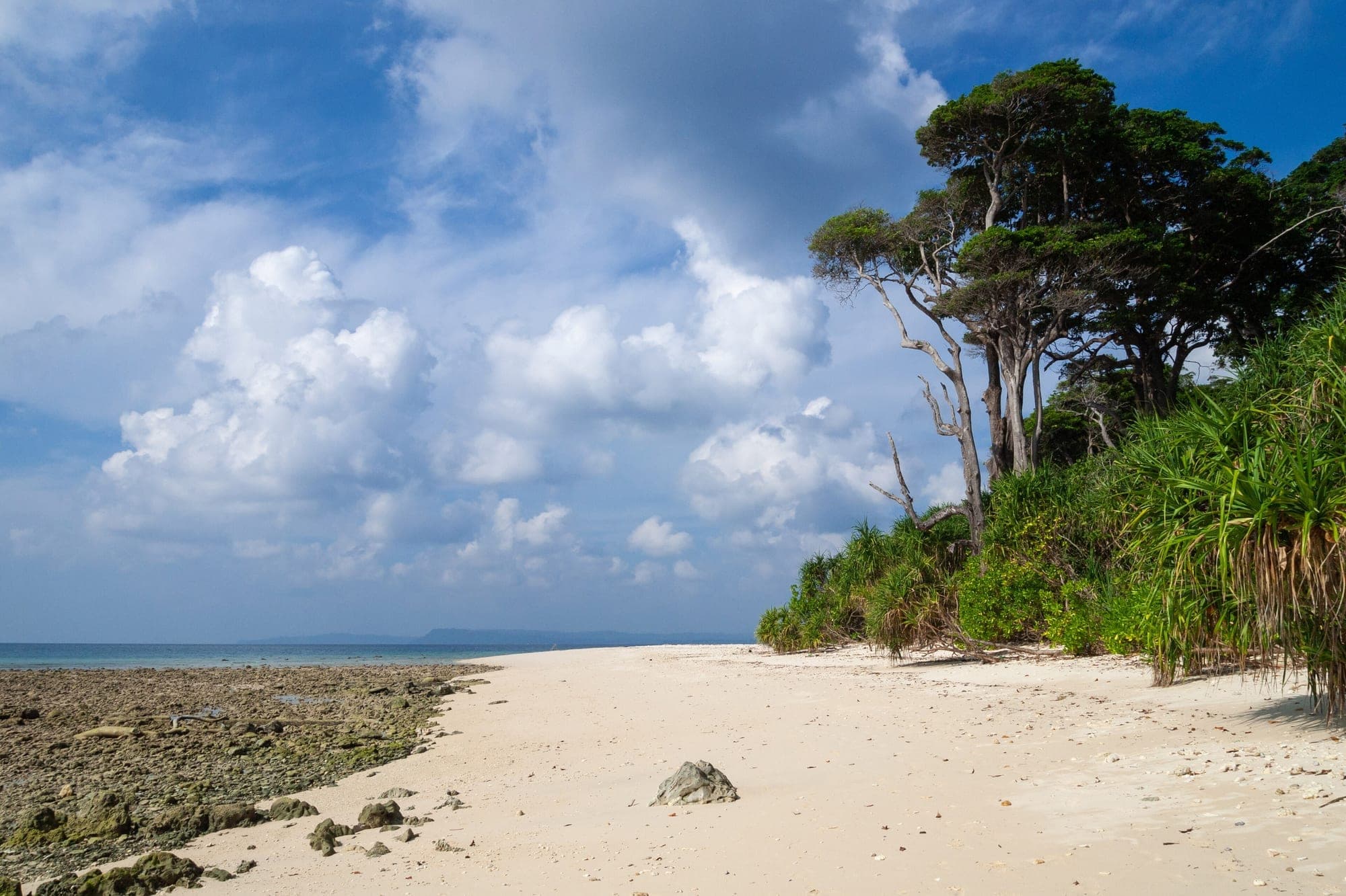 A quiet beach on Neil Island, Andaman
