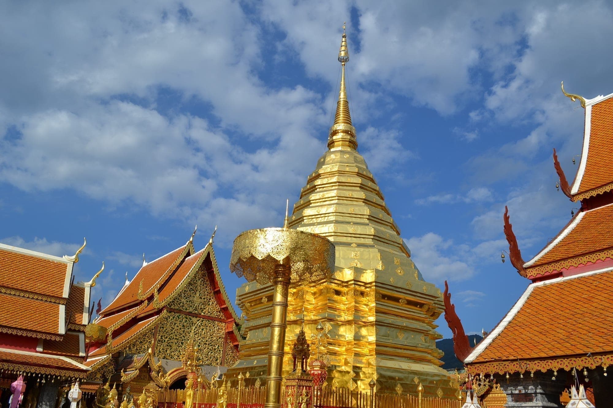 Wat Phra That Doi Suthep temple above Chiang Mai